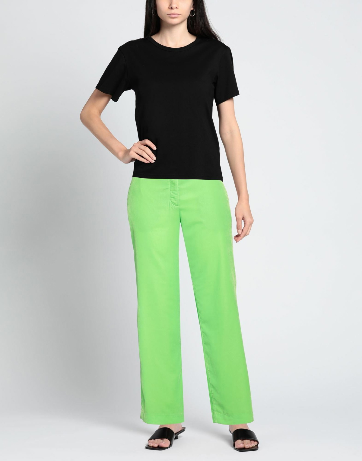 Stine Goya Womens Pants Lime in Green