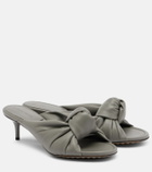 Bottega Veneta Cherry Knot leather mules