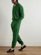 BODE - Tapered Cotton-Jersey Sweatpants - Green