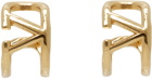 Valentino Garavani Gold Mini VLogo Signature Earrings