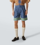 Valentino Denim Bermuda shorts