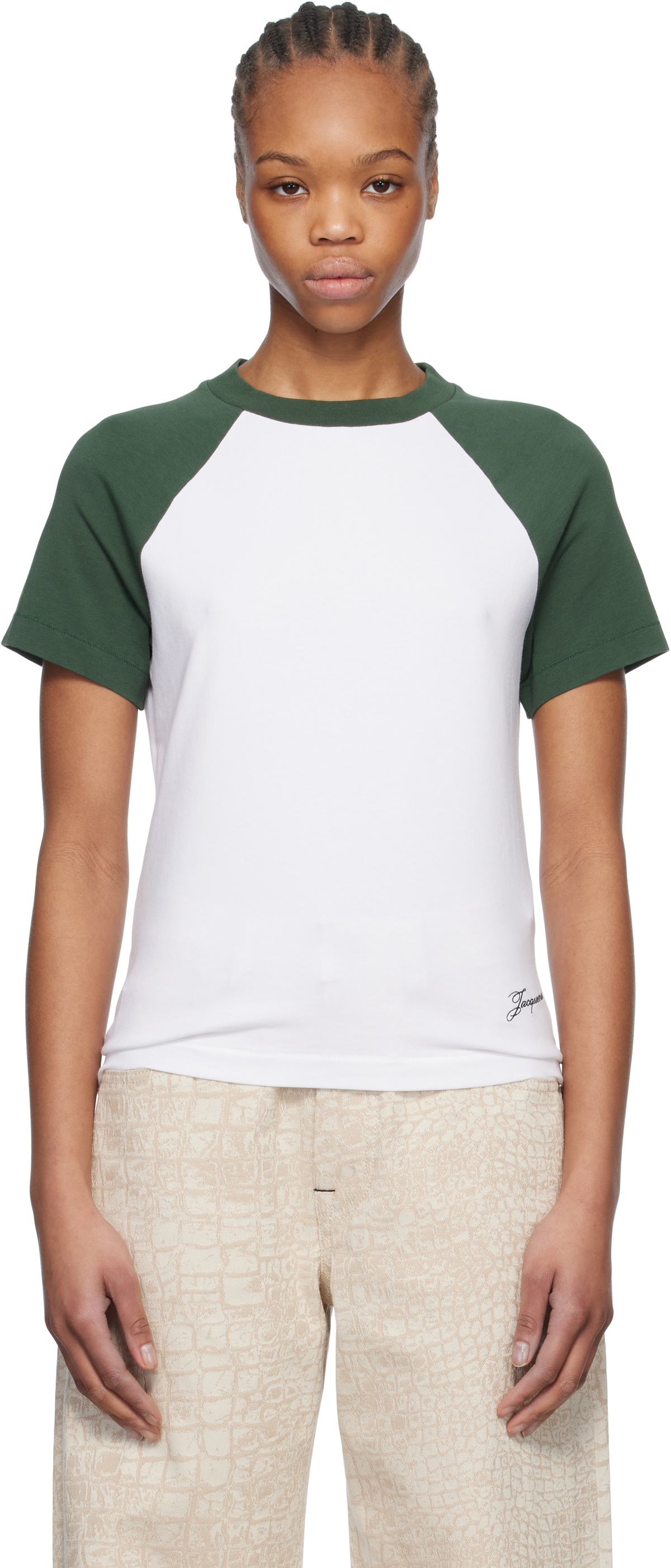 Jacquemus Le T-shirt Sierra cotton-blend top Jacquemus