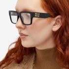 Miu Miu Eyewear Women's 2XV Optical Glasses in Black