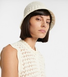 Eres Carats crochet bucket hat