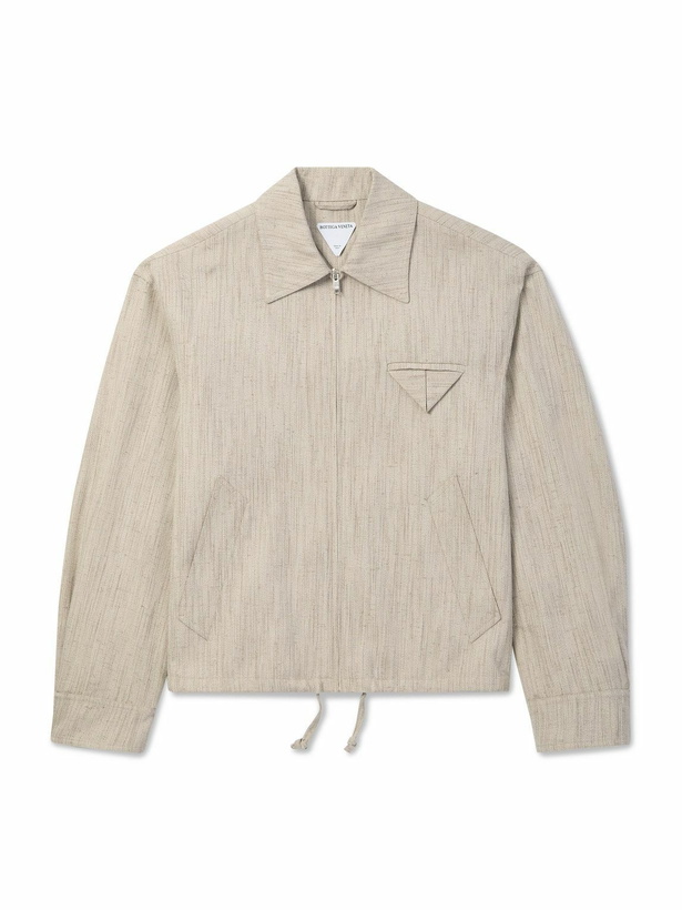 Photo: Bottega Veneta - Woven Jacket - Neutrals