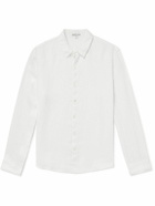 James Perse - Garment-Dyed Linen Shirt - White