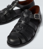 Loro Piana Maxime Walk leather fisherman sandals