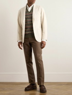 Polo Ralph Lauren - Straight-Leg Linen Suit Trousers - Brown