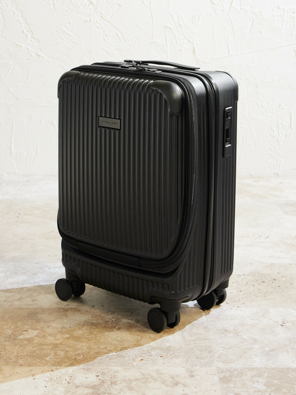 Master-Piece - Polycarbonate Carry-On Suitcase