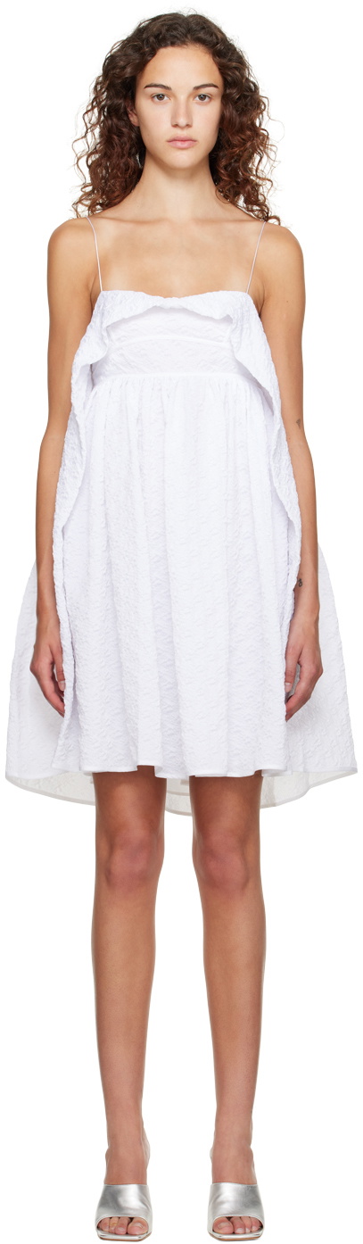 Robe Blanche Cecilie Bahnsen Taille M - Neuve Avec étiquettes, Longueur Genou