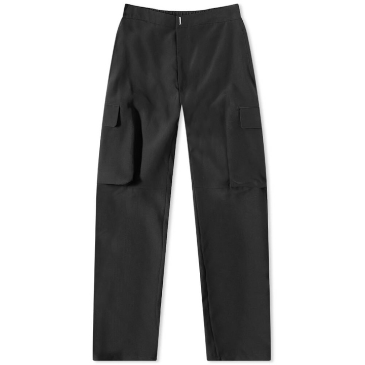 Photo: Givenchy Men's Side Pocket Cargo Pant in Black