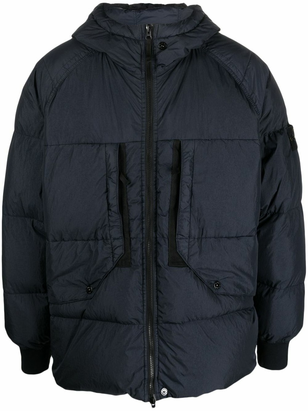 Photo: STONE ISLAND - Logoed Down Jacket