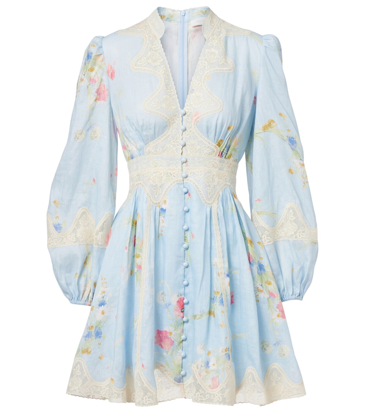 Zimmermann Ottie Eyelet paisley linen minidress Zimmermann Zimmermann Ottie Eyelet paisley linen minidress Zimmermann