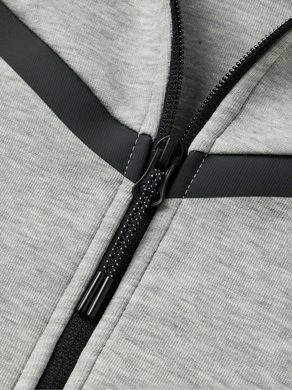 Nike - Logo-Print Cotton-Blend Tech Fleece Zip-Up Hoodie
