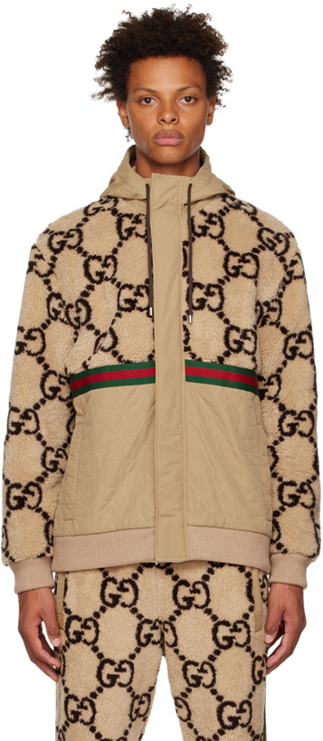 Photo: Gucci Brown GG Jacket