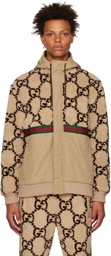 Gucci Brown GG Jacket