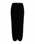 Isabel Benenato Womens Midi skirt in Black