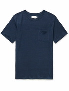 Onia - Linen T-Shirt - Blue