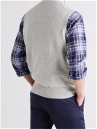 WILLIAM LOCKIE - Oxton Cashmere Sweater Vest - Gray