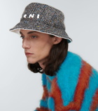 Marni - Logo wool bucket hat