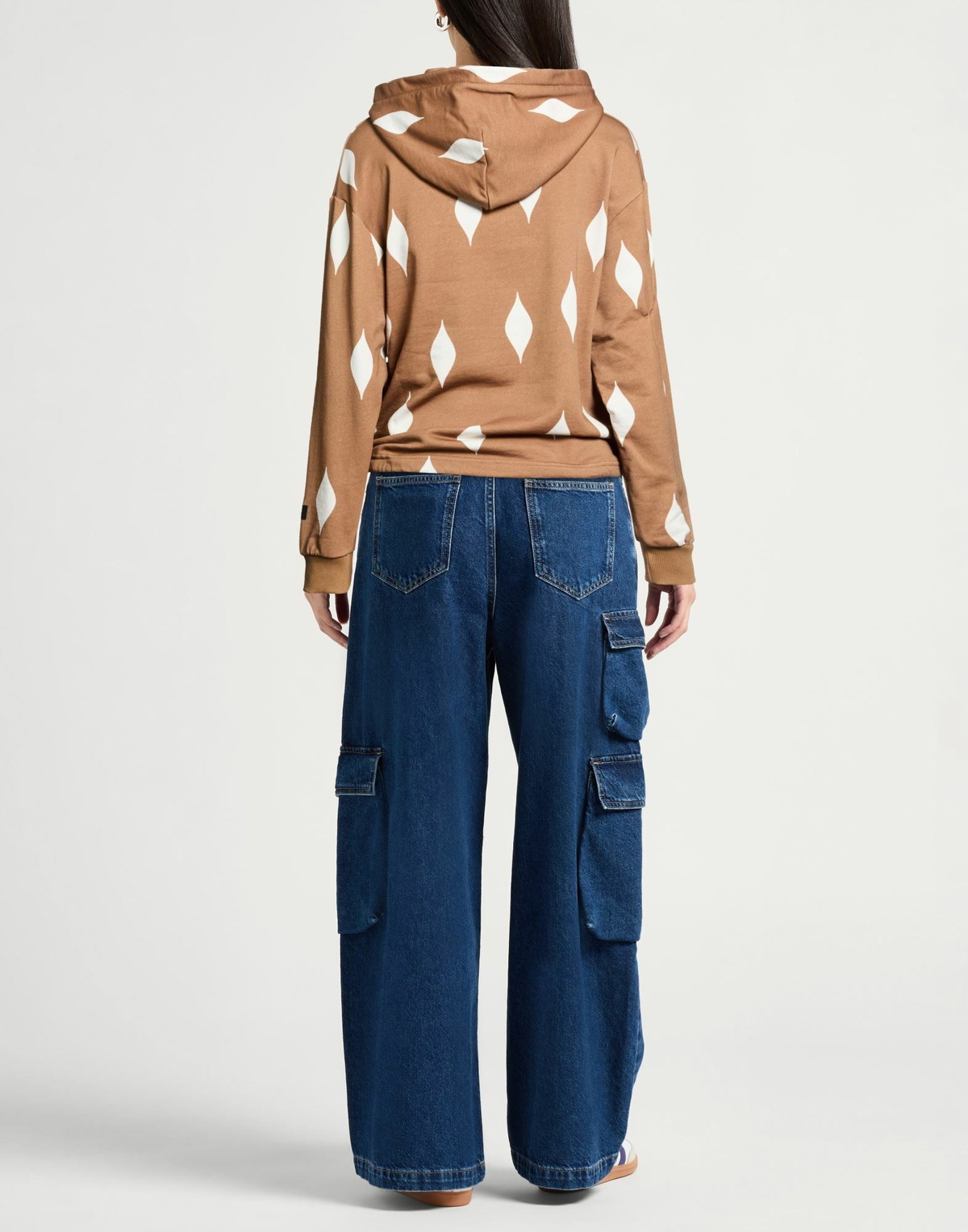 Shoe Womens Sweatshirt Camel