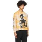 Perks and Mini Yellow Tie-Dye Oversized DNA Long Sleeve T-Shirt