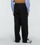 Maison Margiela - Wool-blend drawstring pants