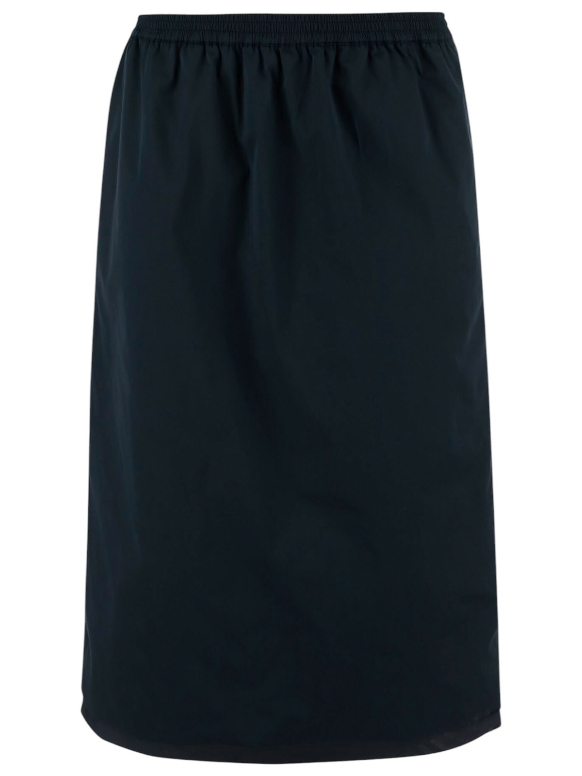 Carven Gray Pull-On Midi Skirt Carven