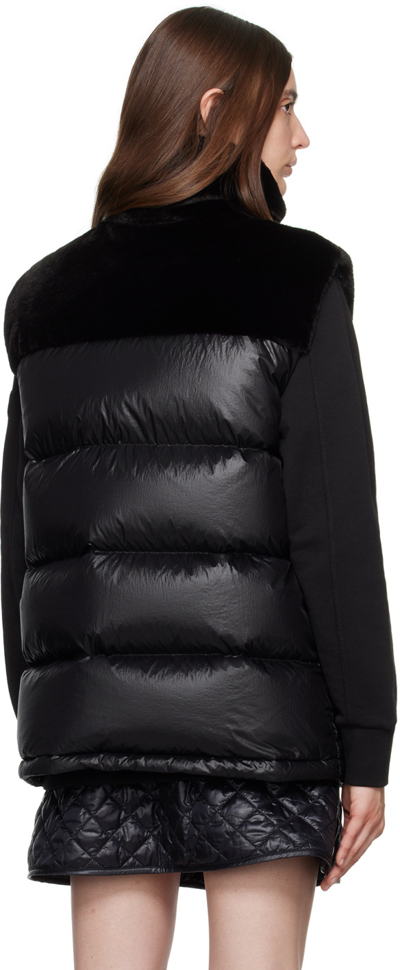 Moncler Black Lempa Down Vest Moncler