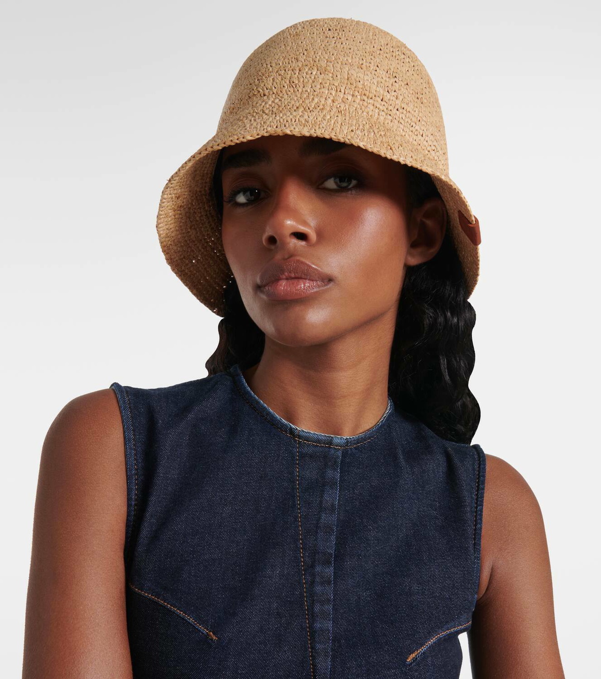 STAUD(スタウド) ドット トップス STAUD Cropped Hampton Sweater | Shopbop