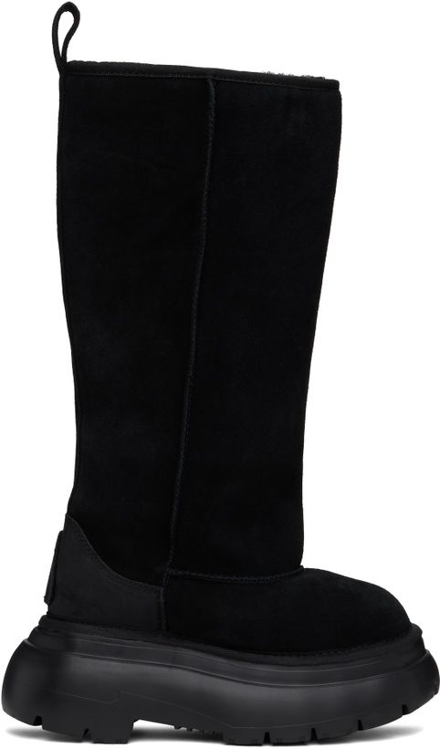 Photo: R13 Black Tall Chunky Shearling Boots