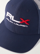 RLX Ralph Lauren - Logo-Embroidered Recycled-Twill and Mesh Golf Cap