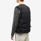 Jacquemus Men's Logo Down Vest in Black