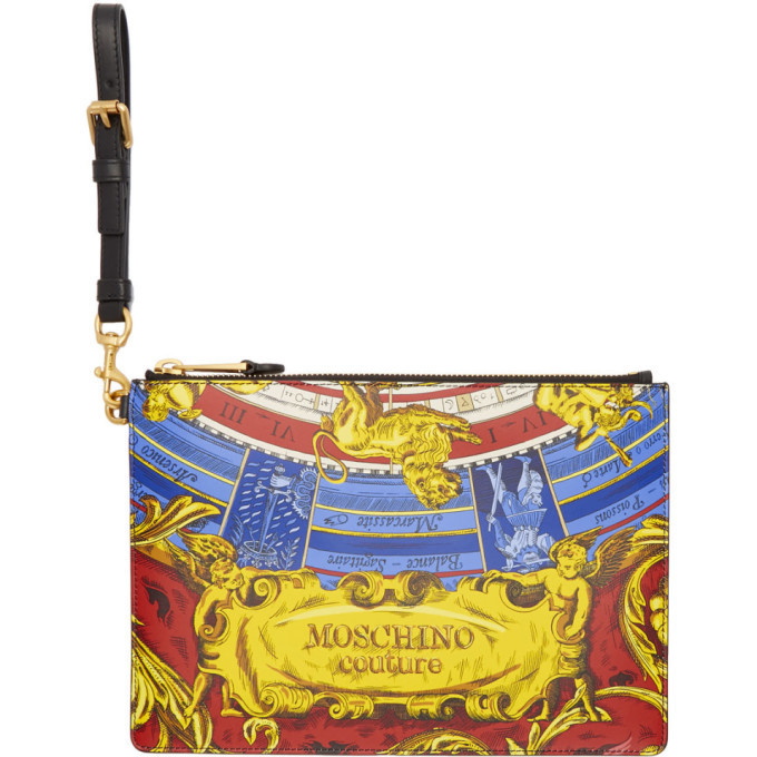 Photo: Moschino Multicolor Astrology Pouch