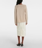 Max Mara Pico cable-knit cashmere sweater