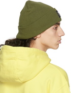 Brain Dead Khaki Logo Head Beanie