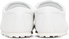 Marni White Nappa Leather Softy Soccer Sneakers