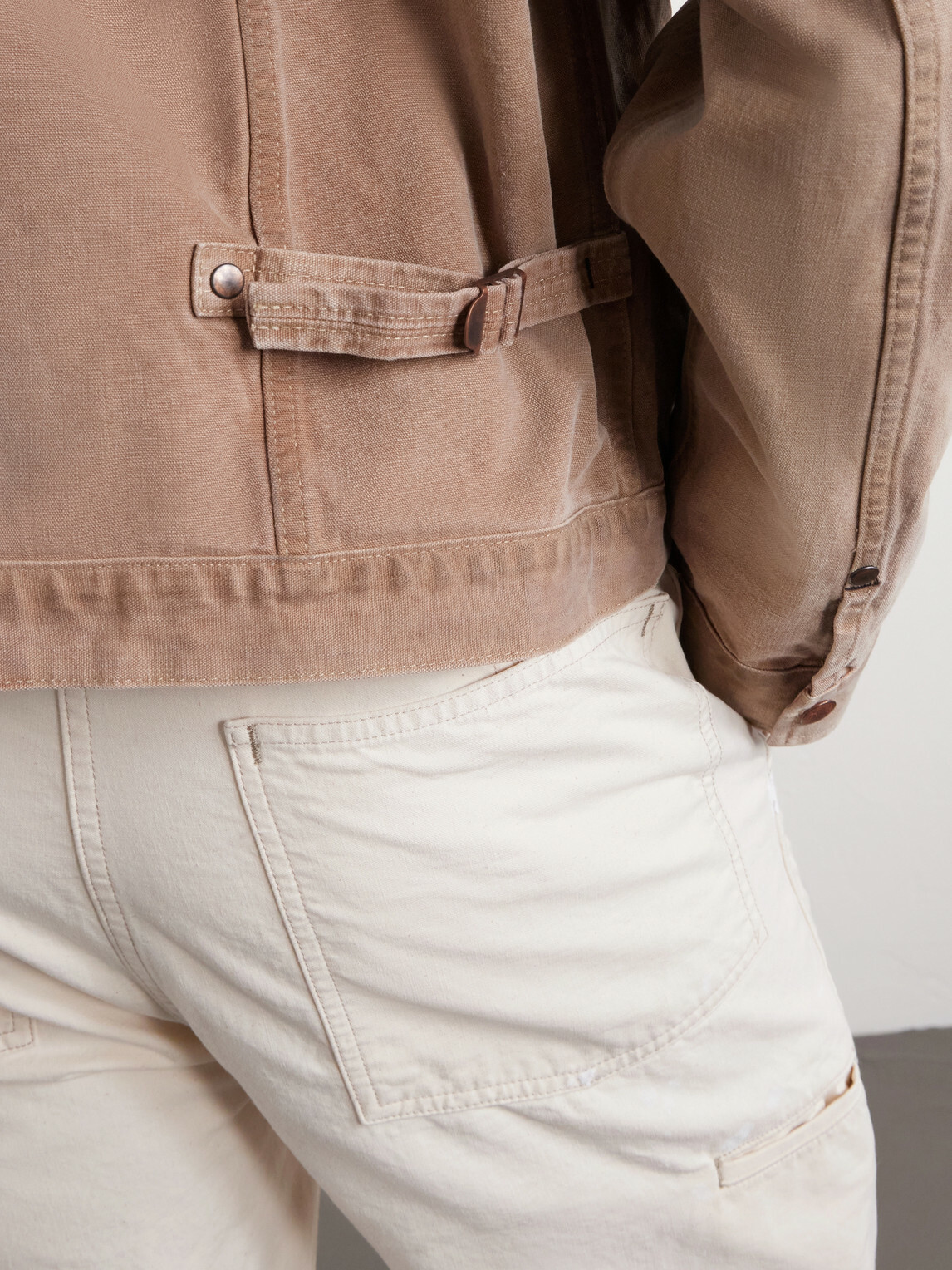 RRL - Cotton-Canvas Trucker Jacket - Red