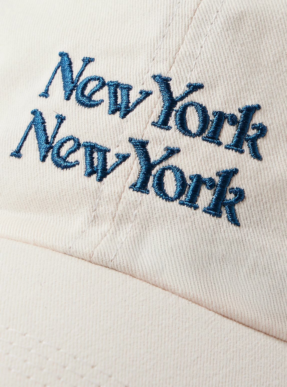 Corridor - NY NY Embroidered Cotton-Twill Baseball Cap