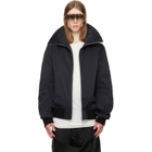 Rick Owens Black Tower Dracuflight Jacket
