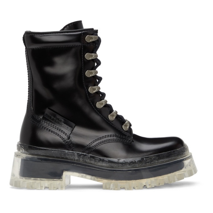 Photo: Marc Jacobs Black The Lace Up Boots