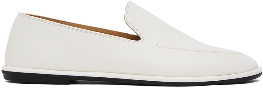 The Row Off-White Canal Loafers The Row