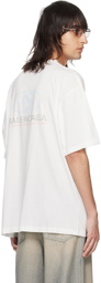 Balenciaga White Surfer T-Shirt