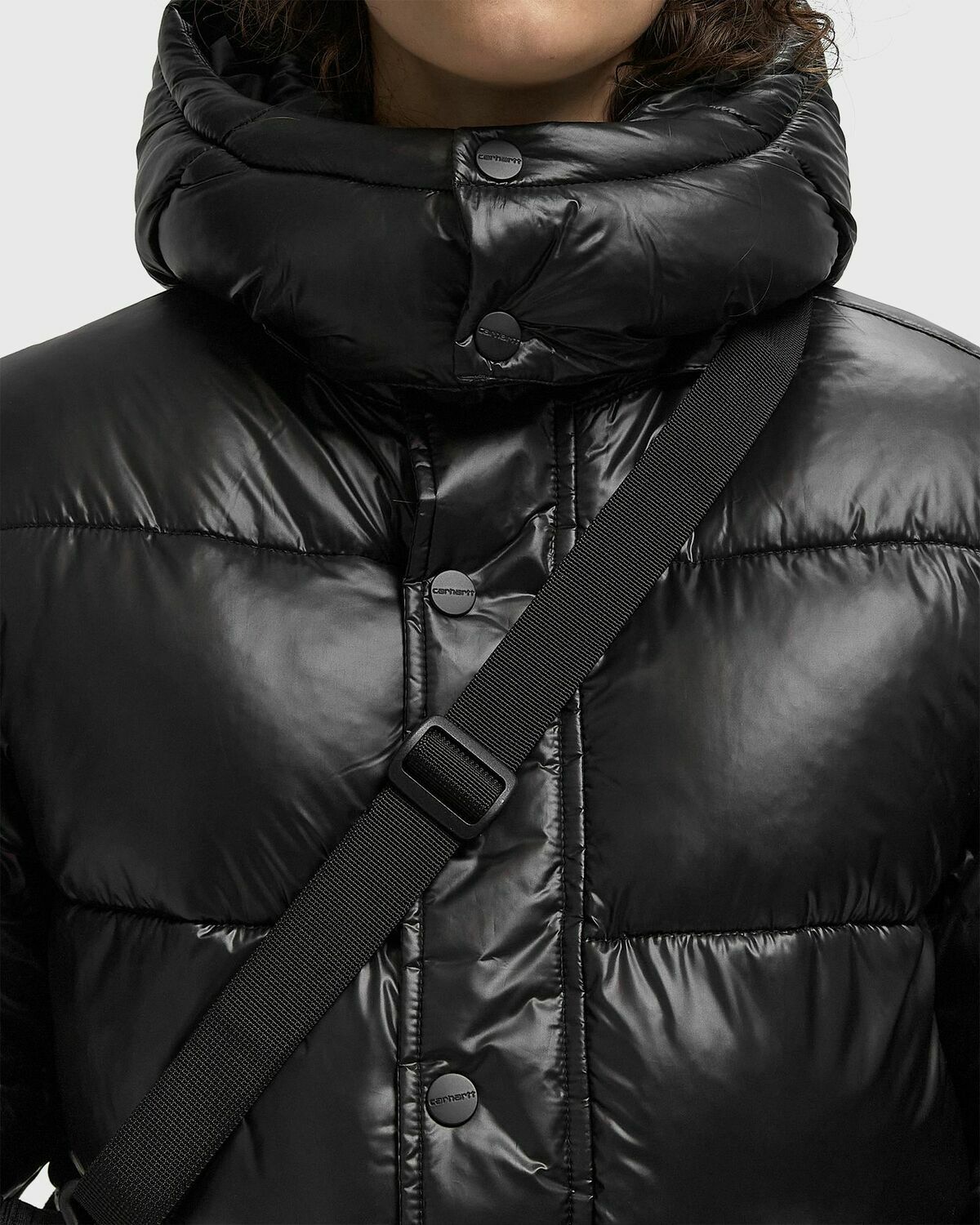Carhartt WIP Benson Jacket Black Womens Down & Puffer Jacket