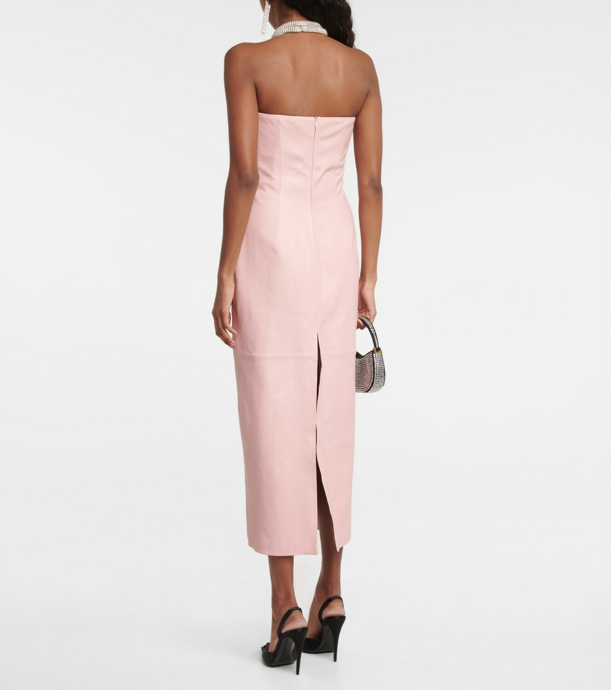 Magda Butrym - Leather bustier midi dress Magda Butrym