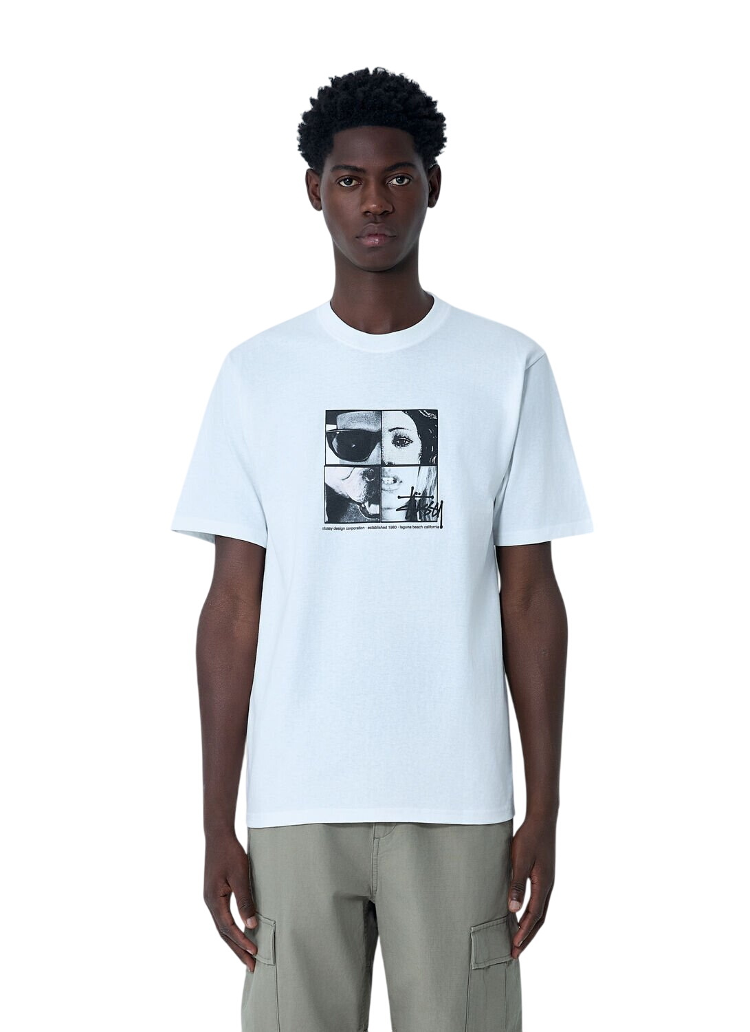 stussy x off white tee