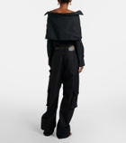 Balenciaga Wool cargo pants