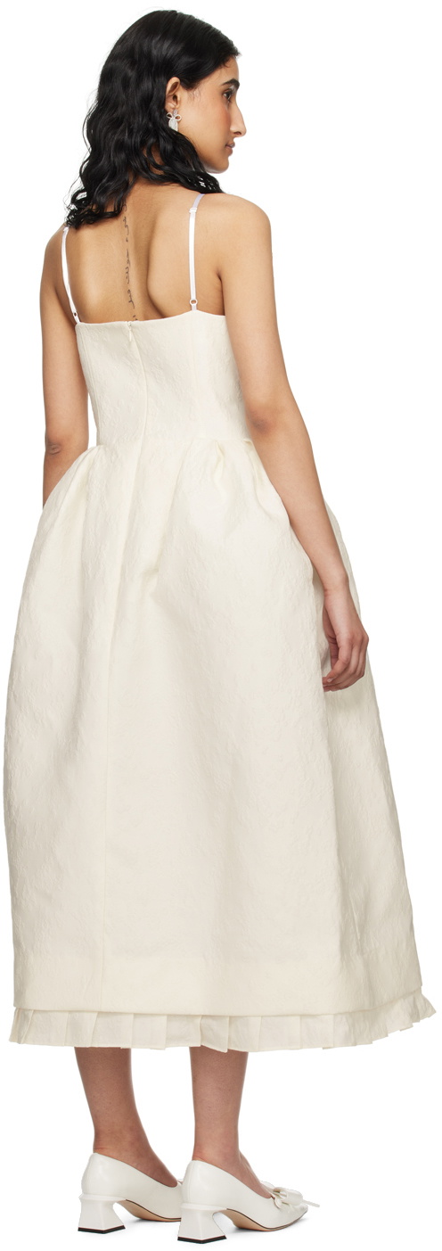shushu/tong bow off-shoulder midi dress SHUSHU/TONG Bow Off-Shoulder Midi Dress