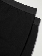 TOM FORD - Two-Pack Stretch-Cotton Jersey Boxer Briefs - Black