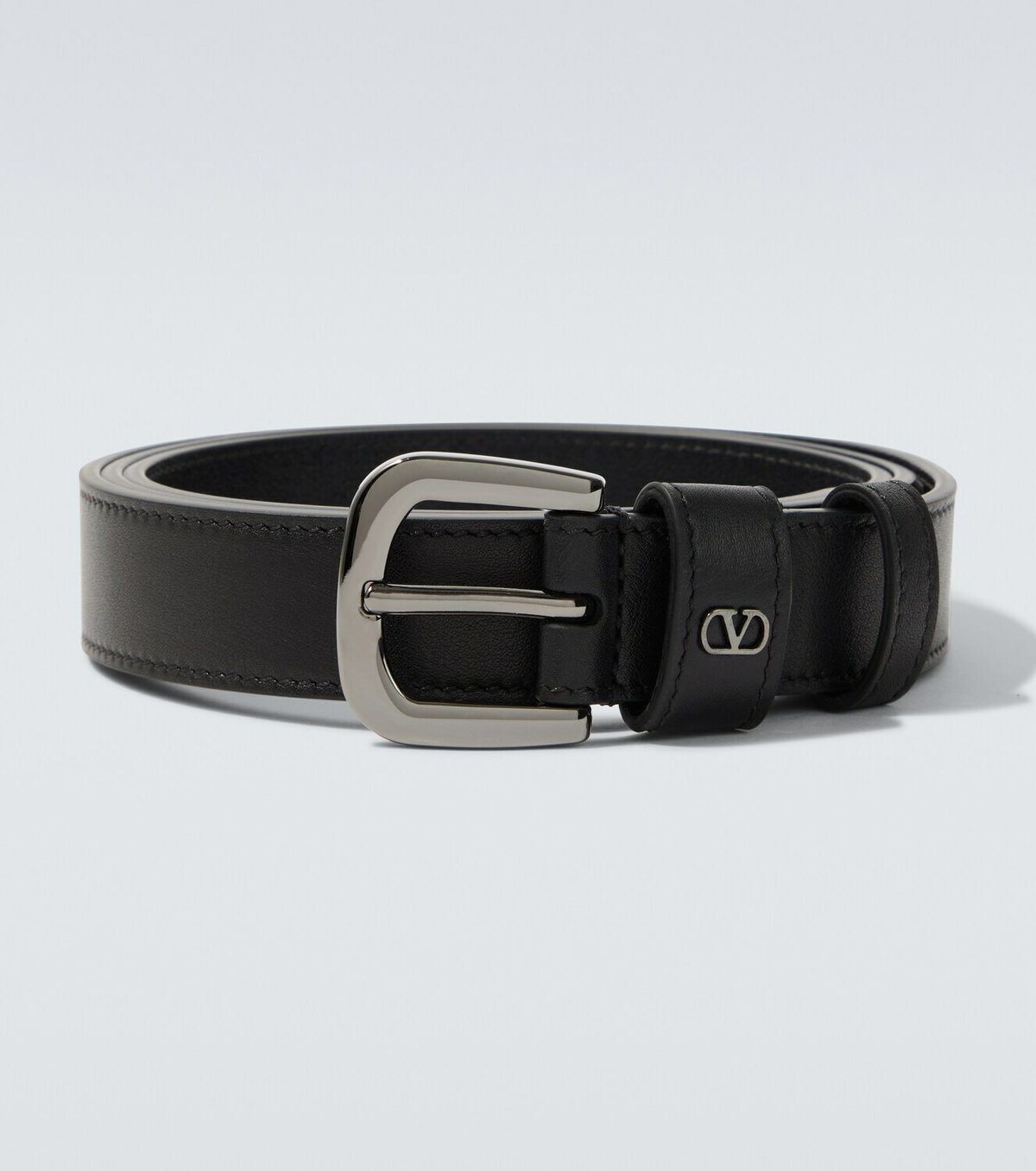 Valentino Garavani VLogo leather belt